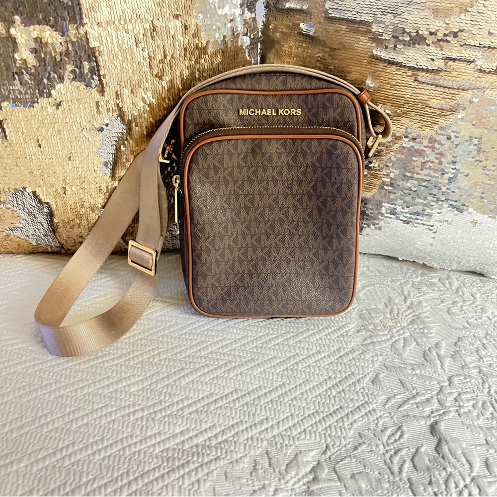 Michael Kors Brown Crossbody Bag